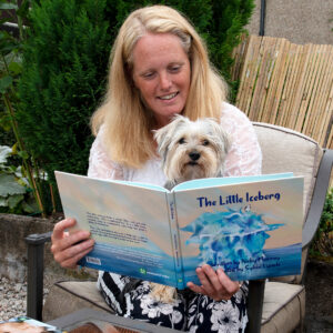 connectedbaby-Melanie Stuart, who purchased the 1000th copy of The Little Iceberg
